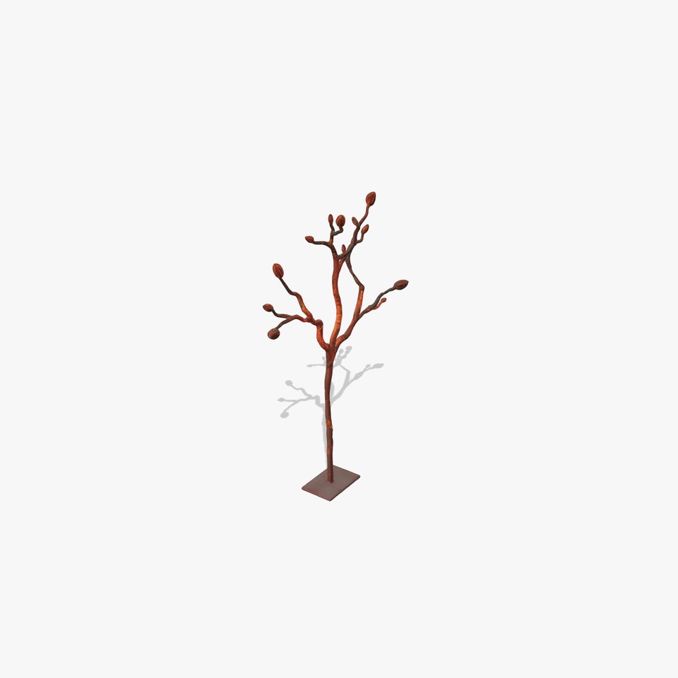 Artistic Tree Branch Sculpture Model Pack